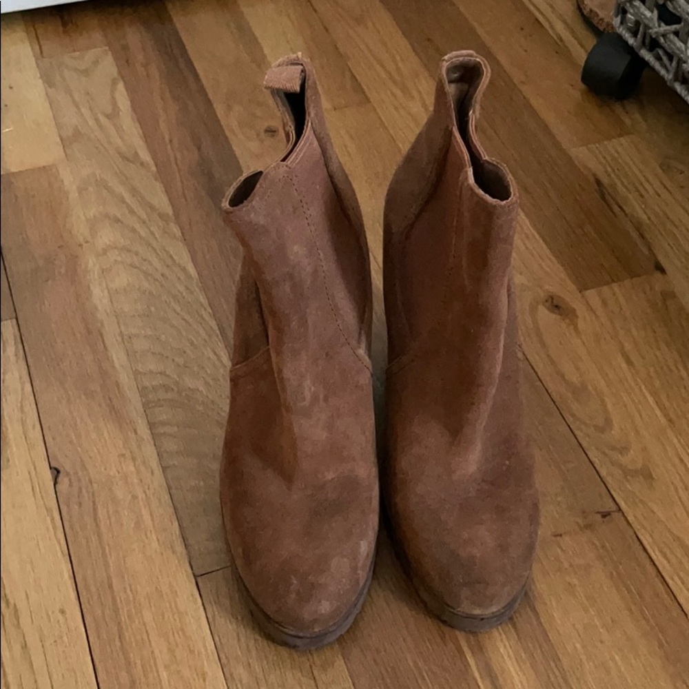 Michael Kors wedged booties
